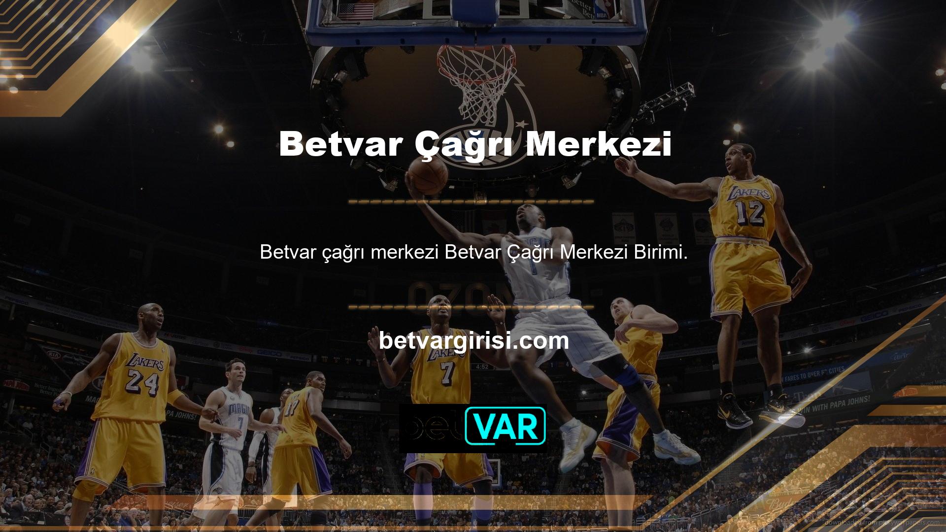 Müşteri hizmetlerinin bir Betvar şirketi olarak kullanımı için en önemli modern çözümlerden biri olarak, çağrı merkezi birimimiz son derece ilginçtir